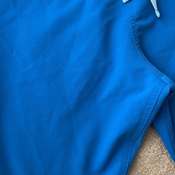 Figs Livingston Basic Scrub Pants Royal Blue Petite - Picture 9 of 11